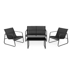 Garden furniture set table sofa and 2 chairs