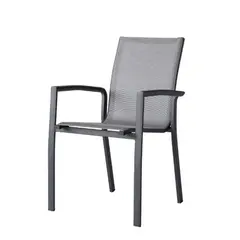 Стул Sultan Textile Dining Chair gunmetal