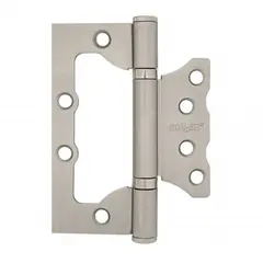 Hinge 4" Soller without mortise laid on nickel