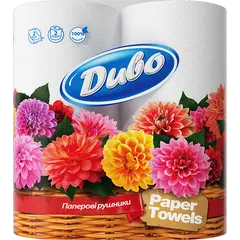Двухслойные бумажные полотенца Divo 2 шт
