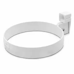 Кронштейн трубы RainWay 100 мм белый