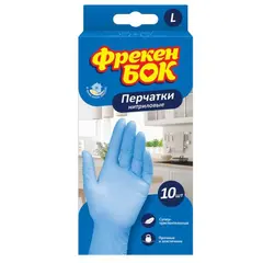 Nitriled gloves Freken Bok L 10 pcs