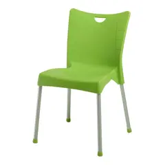 სკამი ალუმინის ფეხებით ACELYA Green