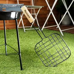 BBQ net HAMBURGER GRILL NONSTICK BLACK