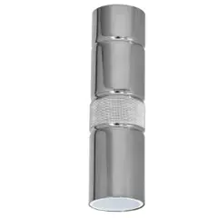 Светильник потолочный LUMINEX Salva хром 8339 GU10 1x MAX 8W