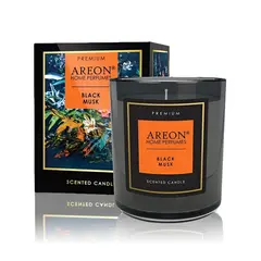 Свеча ароматизированная AREON Black musk 500 гр 03994