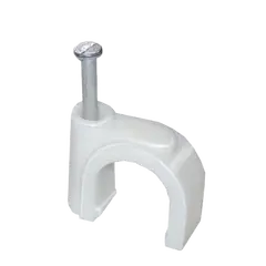 Скоба IEK 18мм круглая 100шт