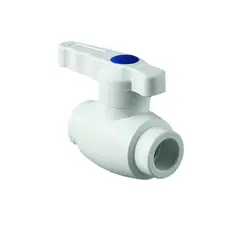 ონკანი ბურთულიანი მთლიანიგამტარობის ROSTURPLAST  PN25 Ø32