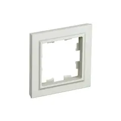 Frame IEK BR-M12-K10 BRITE 1 universal beige