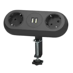 Desktop extension cord ORNO 2x1.4m 2xUSB Schuko 13133B