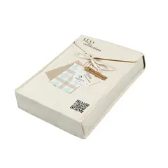 Комплект постельного белья Home Line 184229 бирюзовый и бежевый