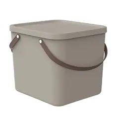 Коробка для хранения Rotho 40л ALBULA капучино