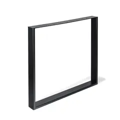 Ножка для стола REI прямоугольник черный 5-913.8071.18P 710х800 мм