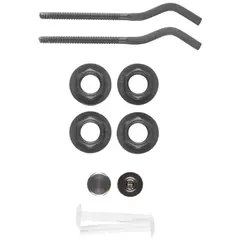 Монтажный комплект для секционного радиатора KFA 1"x1/2" графит