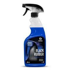 Polish for tires Grass Black Rubber 600 ml.