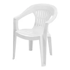 სავარძელი მონობლოკი LEYLAK White