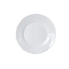 თეფში სადილის Luminarc LOUIS 397001 24სმ თეთრი ოპალი