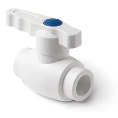 ონკანი ბურთულიანი მთლიანიგამტარობის ROSTURPLAST  PN25 Ø20