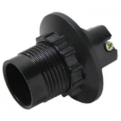 ნათურის ვაზნა რგოლით შავი E14 EKF