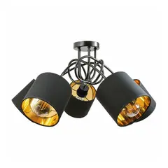 Chandelier ADVITI VIGO 5 E27 black
