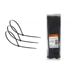 Clamp nylon TDM 4.8x250mm (black) 100pcs