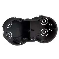 Installation box 2-place IEK КМ40007 141x70x45 mm