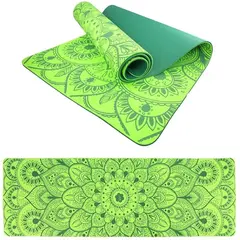 Yoga mat green LIFEFIT