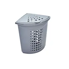 კალათი თეთრეულის Aleana 45ლ ნაცრისფერი