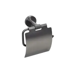 Toilet paper holder Bisk Skala Gray (closed)