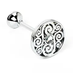 დამჭერი შტორის Delfa СР-215-30 ქრომი