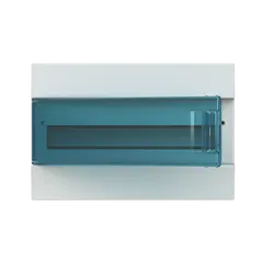 Plastic shield ABB 18 overhead white IP41