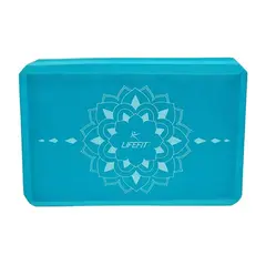 Yoga block LIFEFIT blue blue