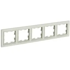 ჩარჩო IEK BR-M52-K10 BRITE 5 უნივერსალური ბეჟი