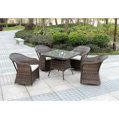 Garden furniture set table and 4 chairs JHA-1075