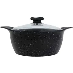 Pan with lid OMS GRANIT 25082 28x14 cm 7.05 l