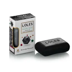 Мыло Lole's угольное Luxury 150 г
