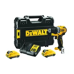 Аккумуляторный дрель-шуруповерт бесщеточная DeWalt DCD701D2-QW 12V