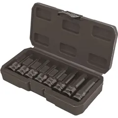 Impact magnetic bit set Topmaster 338801 H6-H19 8 pcs