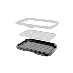 Tray for dogs plastic 60*40*5 cm