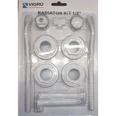 რადიატორის კომპლექტი  VIRGO SD 1"X1/2"(9*170) XF73852A
