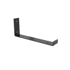 Decorative bracket REI 2-1071.250.18P 40x103x260 mm black