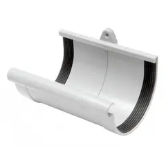 Муфта желоба белая Rainway 130 мм