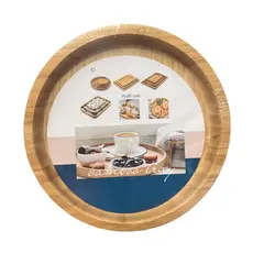 Plate of bamboo 25x25 MG-978