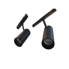 Светильник трека поворотный AIMON 7W 48V 4000K Ø35 прозрачный