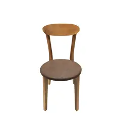 სკამი სამზარეულოს "რიონი" ხისფერი ყავისფერი დასაჯდომით 41x41x83 სმ