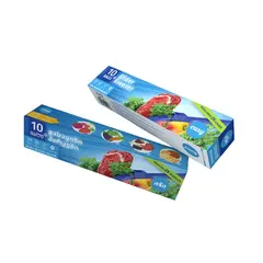 Пакеты для заморозки на молнии большой размер Easy 10шт