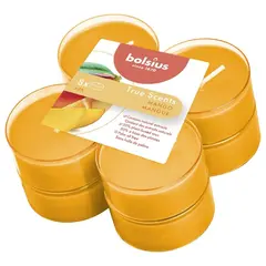 Свечи чайные ароматические манго Bolsius MAXI 8 час