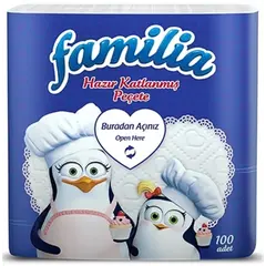 Салфетки Familia 100 шт