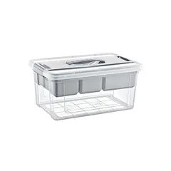 კონტეინერი ორგანაიზერი პლასტმასის Hobby Life 18927 9ლ
