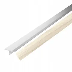 Порог алюминиевый VOX T18 сосна 18 мм 1.86 м